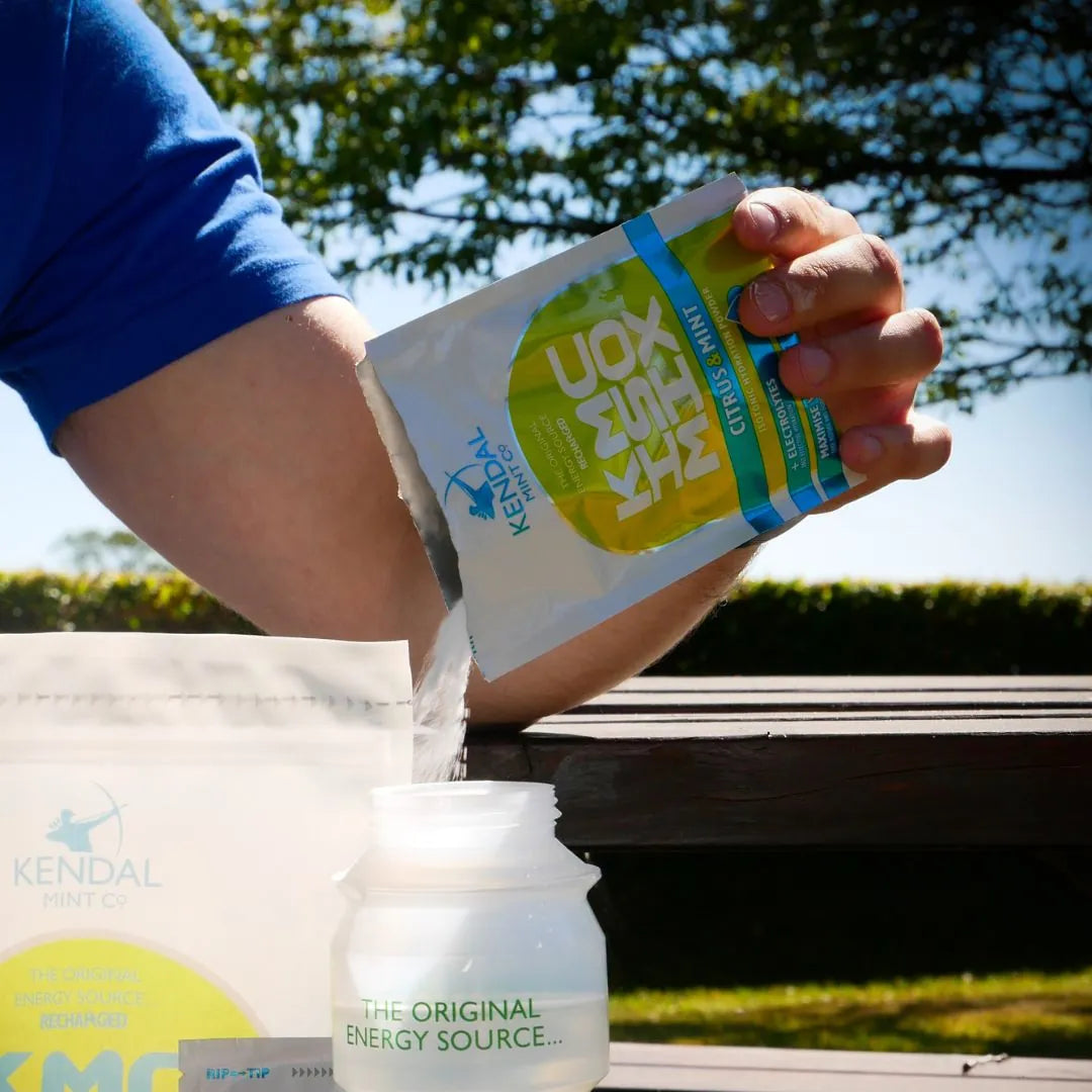 KMC ISO MIX Isotonic Hydration Citrus Mint | +Electrolytes | Vegan & Gluten Free | 24 x 37g